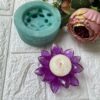 Crystal tealight mold with base