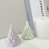 Christmas tree mold 100 - geometric pattern thick