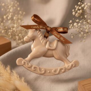 Carousel horse wax sachet