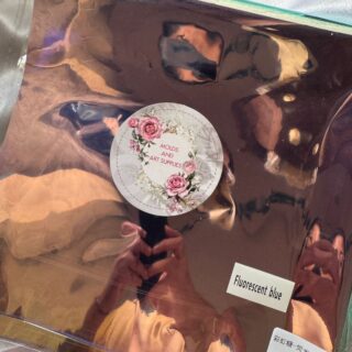 OPAL Sheet - florescent blue