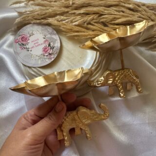 elebhant base urli pair (pack of 2)