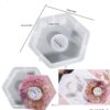Hexagon Deep Cast Clock Mold with Machine