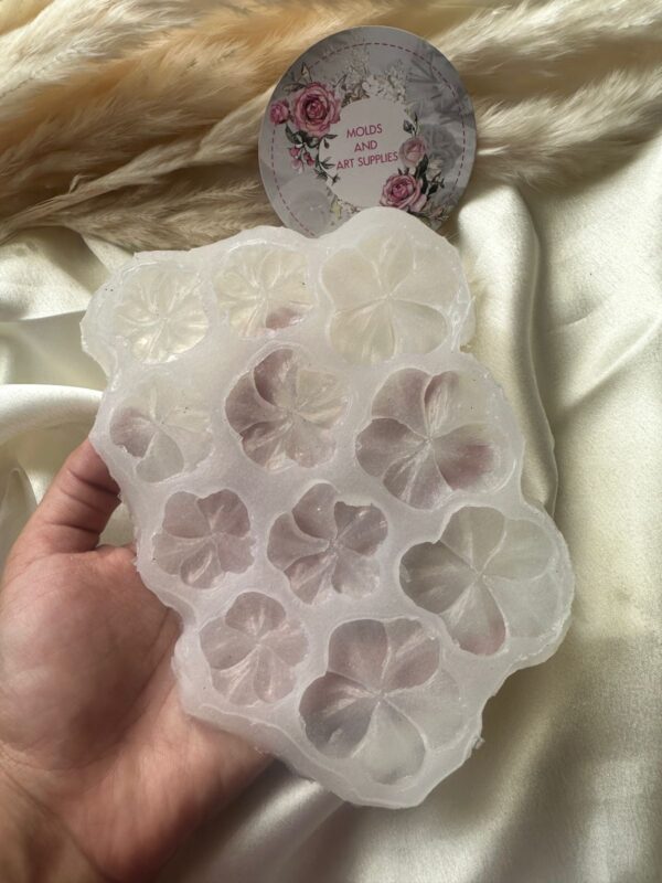 3D Flower Mold 46- Pansy Mold Multi slot - Image 2