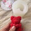 Rose Teddy Mold- Small (thick mold )
