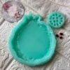 Pomegranate Crystal Edge Coaster mold  combo