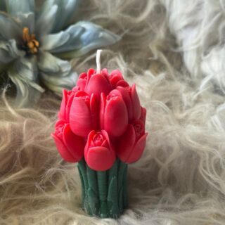tulip candle