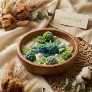 Hydrangea Flower Bunch Mold 02