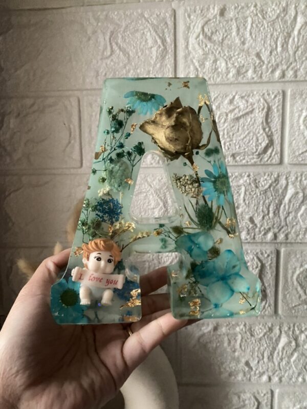 Resin Monogram - 8 inch