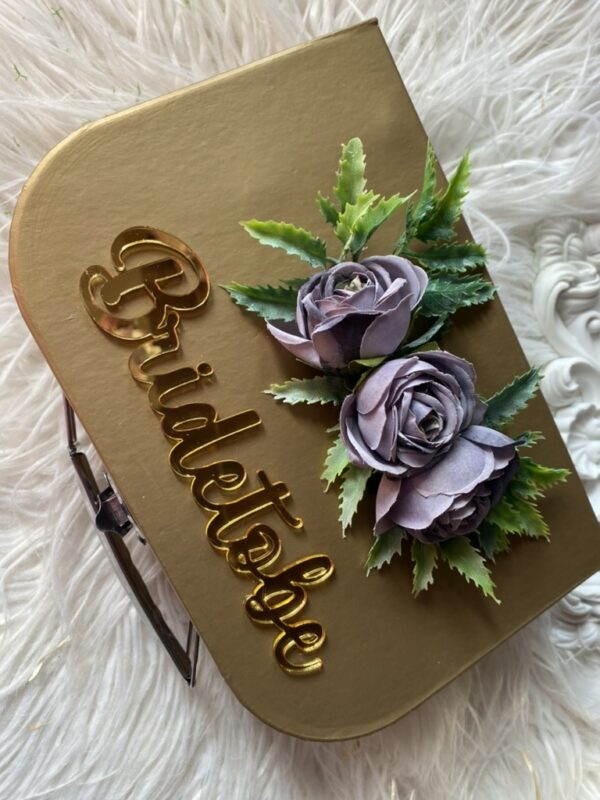 Bride to be custom gift box