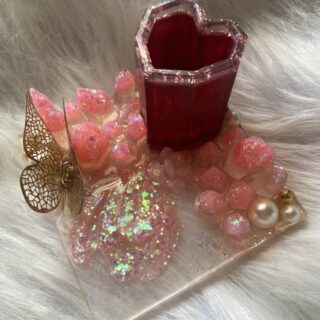 mini resin trinket