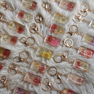 real flower keychain for your bhaiya (Rakhi spl)