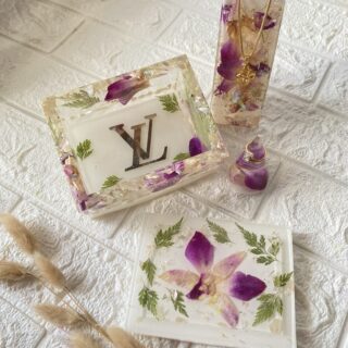 orchid Preservation - varmala preservation into trinkets and boxes