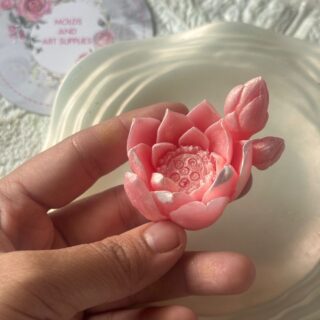 3D Flower Mold 72- Lotus 01