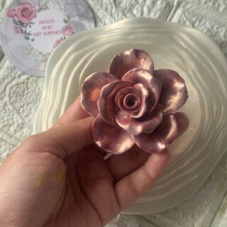 3D Flower Mold 84- Prettiest Rose Bloom