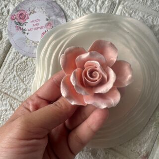 3D Flower Mold 82- Rose Bloom