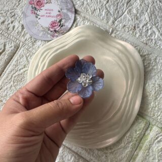 Blue Flower Charm