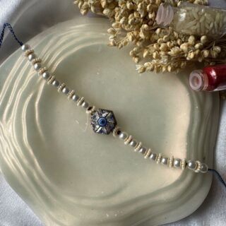 SIGNATURE Evil eye - handmade rakhi