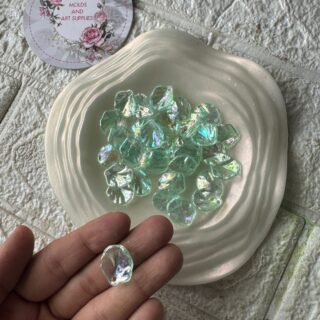 Flower Petal opal green