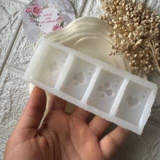Card Suits Mold - diwali them candle molds