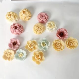 floral Candles  - PACK of 10