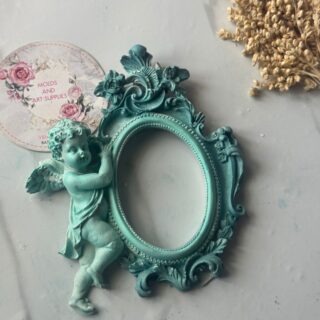 vintage cupid frame mold