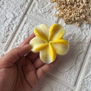 3D Flower Mold 65- Firangipani large