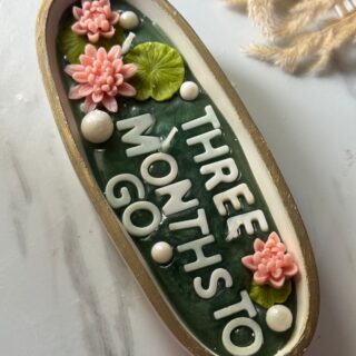 GIFT BOWLS -3 months to go (lotus theme )