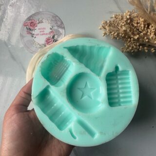 fataka mold - firecrackers combo mold - (thick )- flat lay designs