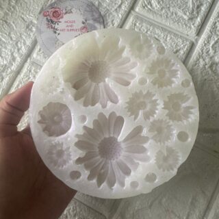 ultimate daisy mold - multi cavity with pearls