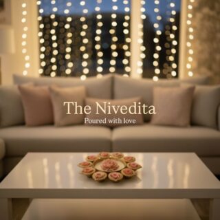 THE NIVEDITA - blush rose and peonie urli