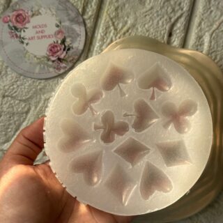 POKER theme -cards faces mold - diwali spl