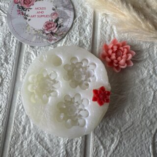 cluster lotus mold for candles