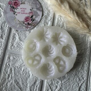 whipped swrils and biscuit mold
