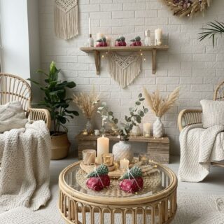 christmas special- little red truck with tree candle