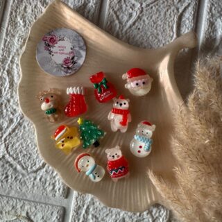 christmas mini charm chabacon combo