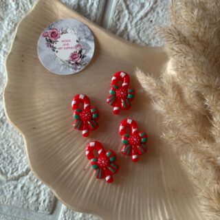 candycane flat back mini mold