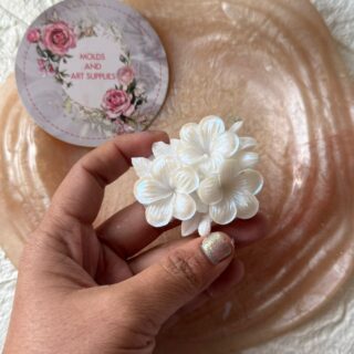 plumeneria flower mold - medium size (firangipani )
