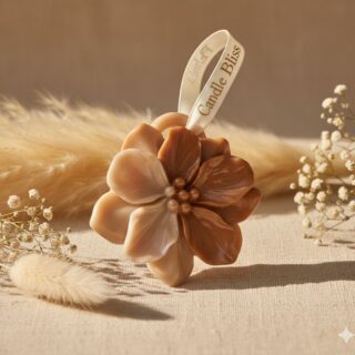 Exclusive floral wax sachet