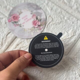 warning wick tab - pack of 10