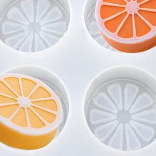 orange slice mold - soap perfection