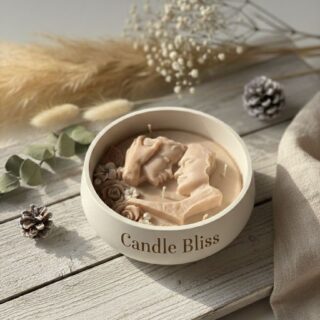 Couple statue mold - large