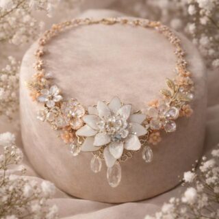 Bliss - statement resin jewellery necklace