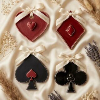 Card Faces wax sachet