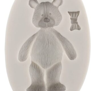 Flat lay teddy mold