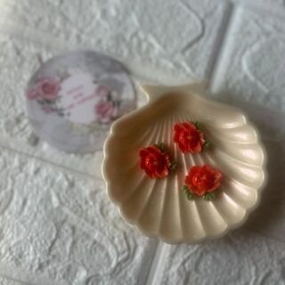 poppy flower mold- 3 cavity