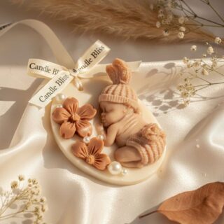 OH BABY - Baby shower theme Wax sachet