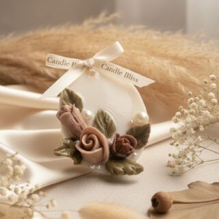 Exclusive floral wax sachet