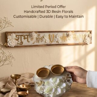 Resin Toran and thali combo