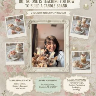 Intensive training - candle course - (8 WEEKS )