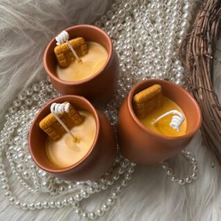Chai candle - kullad style